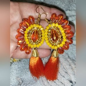 NWOT Earrings handmade from Artesanos of Guadalajara Jalisco